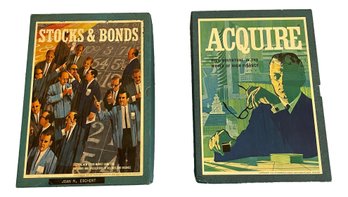 Stocks And Bonds 1964 And Acquire 1962 Board Games