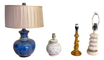 Lot Of 4 Lamps