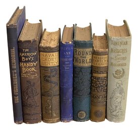 Lot Of 7 Collectable Books From The 1800's