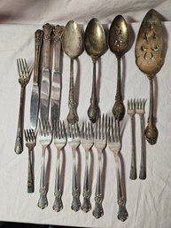 Lot Of Silver Plate Cutlery