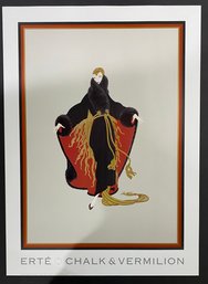 Authentic Erte Fine Art Print 2 By Chalk & Vermilion.