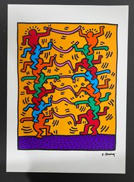 Keith Haring Fine Art Poster