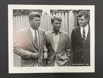 The Kennedys (Hyannisport  1960) Fine Art Poster