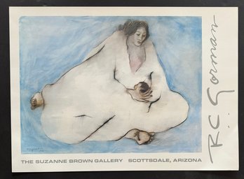 R.C. Gorman The Suzanne Brown Gallery Vintage Poster