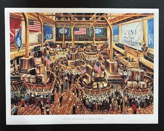 John Abed New York Stock Exchange Fine Art Print