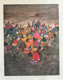 Graciela Rodo Boulanger  Un Seul Ballon Offset Lithograph - 1986