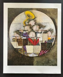 Graciela Rodo Boulanger  Opus II Offset Lithograph - 1981