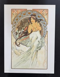 Alphonse Mucha La Musique Fine Art Print