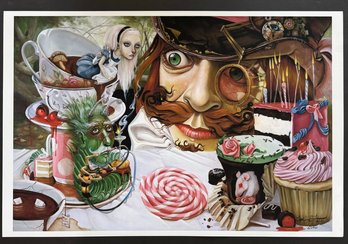 Alice In Wonderland By Leslie Ditto Large Format Iris Print