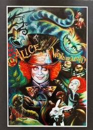 Alice In Wonderland By Shen Hand Signed Large Format Iris Print