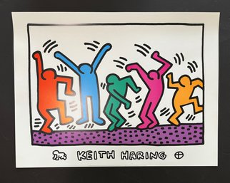 Keith Haring Vintage Art Print