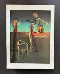 Salvador Dali Head Of Roses Iris Print