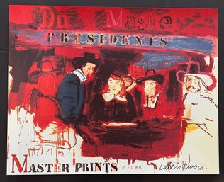 Dutch Masters Lithograph By Larry Rivers