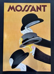 Leonetto Capiello (1875-1942)  Mossant Hat Factory Stone Poster Of 1938