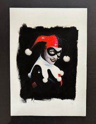 Harley Quinn By David Stoupakis Fine Art Print