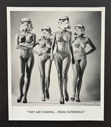 Storm Troopers Girls By Michael Loeb Fine Art Print