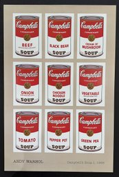 Andy Warhol Cambells Soup I, 1968 Vintage Poster