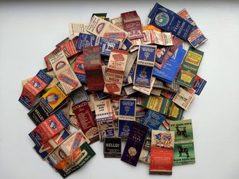 Very Cool And Eclectic Collection Of Vintage Matchbooks