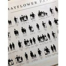 The Mayflower Passengers Poster - Unframed In Tube Packaging - New