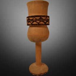 Malawi Africa Carved Goblet 1979