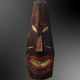 Large 24' Tiki Head From Palm