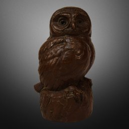 10' Owl Statue Signed Boulton