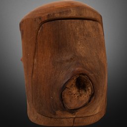 Small Carved Wood Trinket Box Milo Raymond Pelton