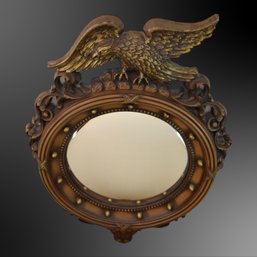 Syroco Wood Eagle Mirror