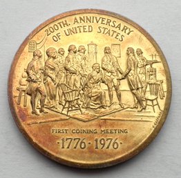Sealed  US BICENTENNIAL OF INDEPENDENCE 1776-1976 Medal 38mm 25.6g Bronze