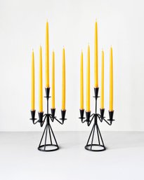 Pair Of Mid-Century Candelabras - Attributed To  Gunnar Ander For Ystad Metall