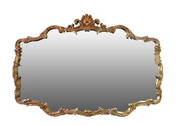 Hollywood Regency Style Large Gilt Mirror