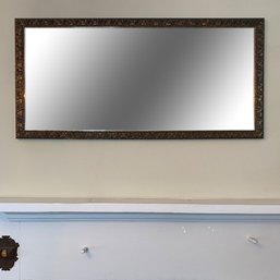 Gilt Filigree Framed Beveled Mirror