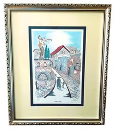 MOSHE DADON (1943-2021)  Judaica Pencil Signed & Numbered Limited Edition Lithograph 'Song Of Songs'