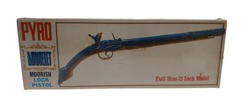 Vintage Factory Sealed Pyro Miquelet Full Size 21'moorish Lock Pistol Model Kit