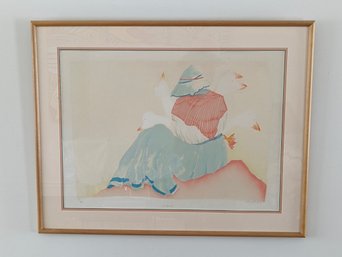 Original Lithograph Signed And Titled By The Artist