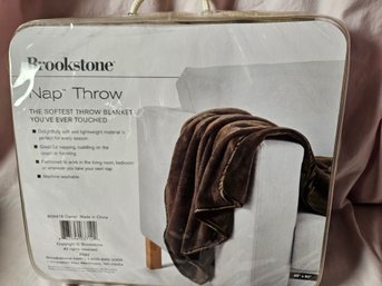 Brookstone Nap Throw