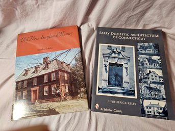 Two Books On New England And Connecticut Architecture, New England Homes Is Signed By The Author