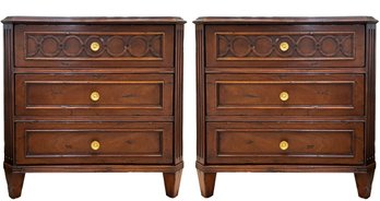Pair Of Alexa Hampton For Hickory Chair Nightstands