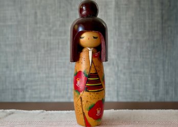 Mid Century Kokeshi Doll, Japan