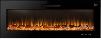 Electric Fireplace Heater By Oak Plus