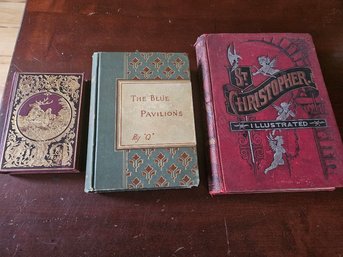 #83: Lot Of 3 Vintage Late 1800's Books. Includes The Following, See Description