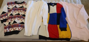 Group Of Four Maternity Sweaters