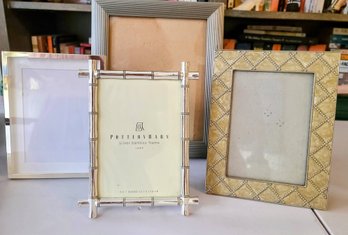 Four Picture Frames, One From Pottery Barn