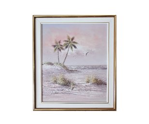 Palm Trees In The Breeze- Signed Gordon