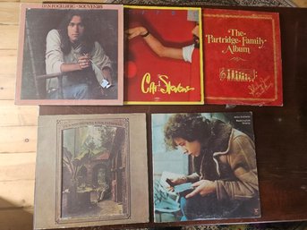 104 - Lot Of 5 Classic 1970's Light Rock Record Albums