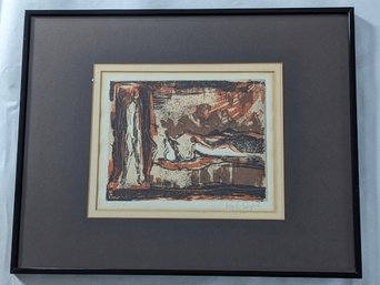 Paul Dupre Modern Figural Serigraph