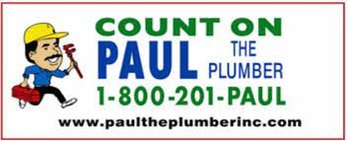 Paul The Plummer Certificate - $300 Off A Job Of $500 Or More In Value