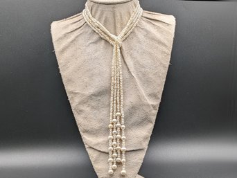 Faux Pearl Necklace