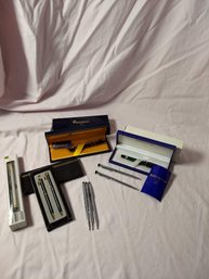 Selection Of 10 Quality Pens, Cross, Waterman, Garland (Vintage), Morgan...