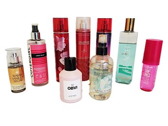 Great Selection Of Fragrance Mists By Bodycology, Sol Janeire, OBVI & Bath & Bodyworks